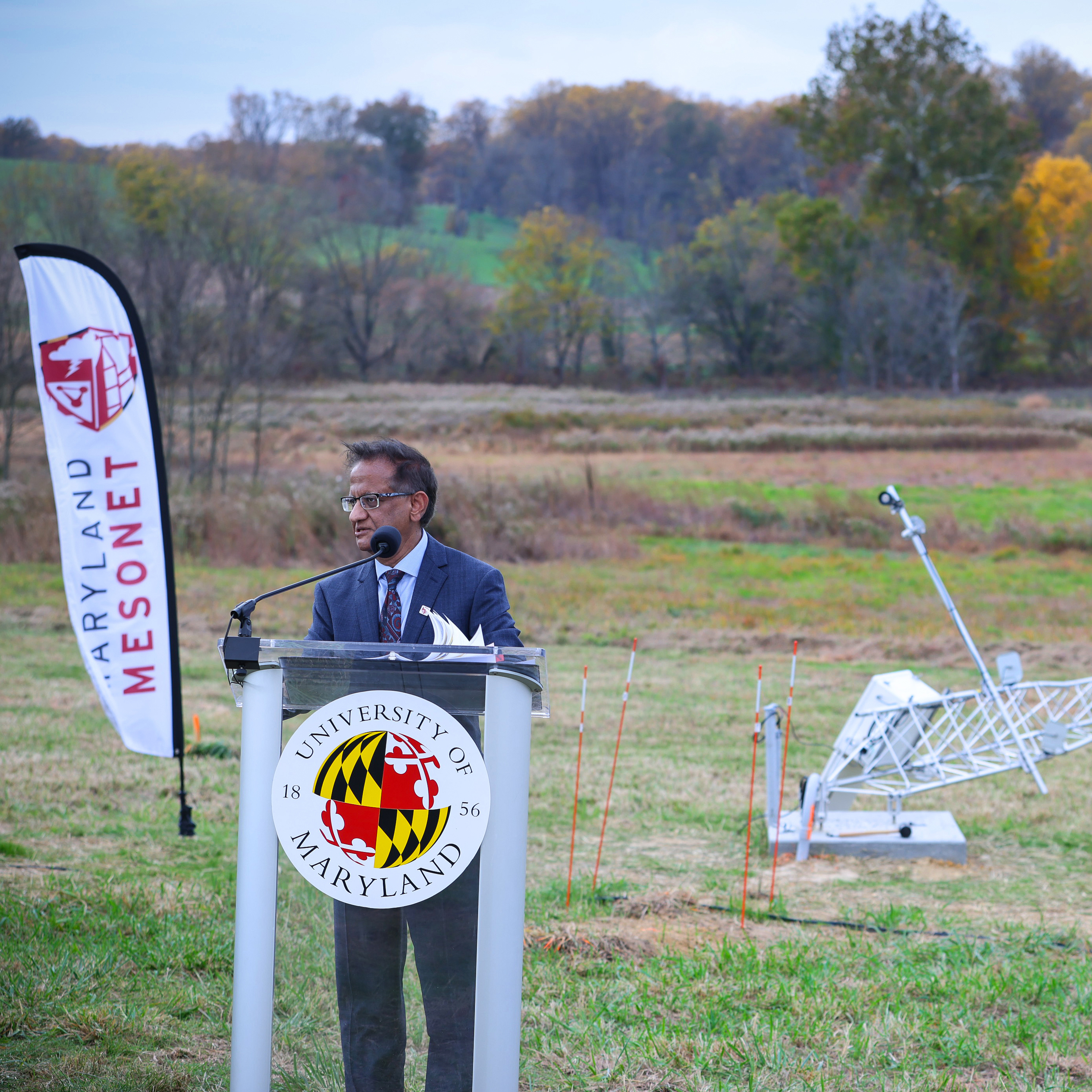 Maryland Celebrates Unveiling of its First Mesonet Tower