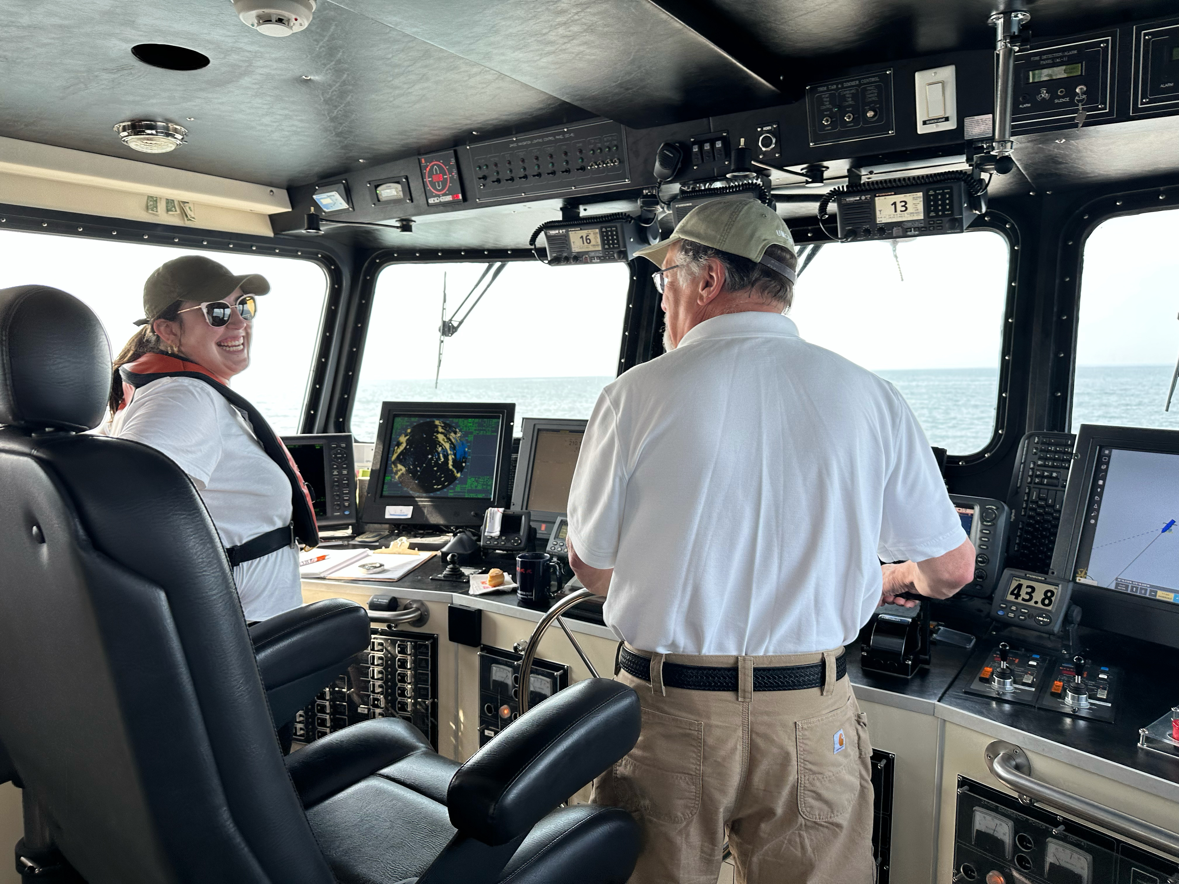 Student with captain