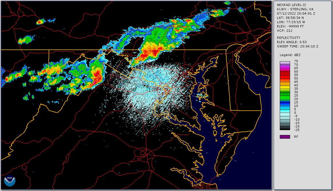 radar animation of the july 22nd storm
