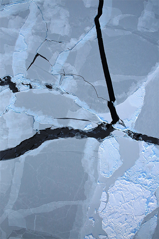 NASA Icebridge Project - Cracked Ice