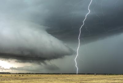 lightning stock image