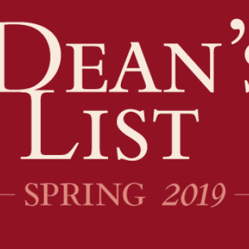Dean's List Spring 2019