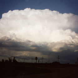 storm cloud forming
